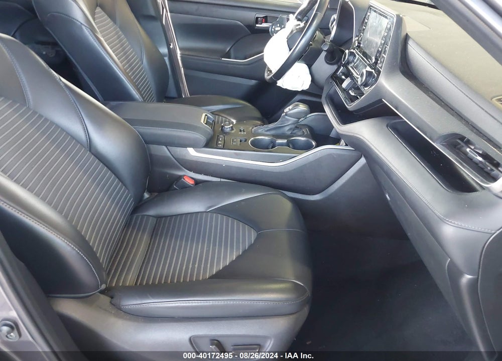 2021 TOYOTA HIGHLANDER XSE VIN: 5TDLZRBH6MS082409