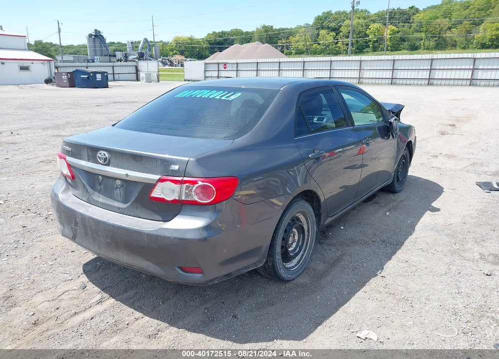 2013 TOYOTA COROLLA LE VIN: 5YFBU4EEXDP203059