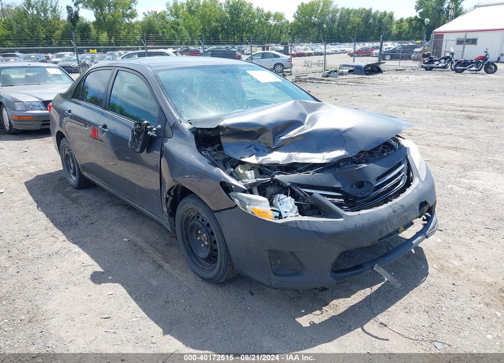 2013 TOYOTA COROLLA LE VIN: 5YFBU4EEXDP203059