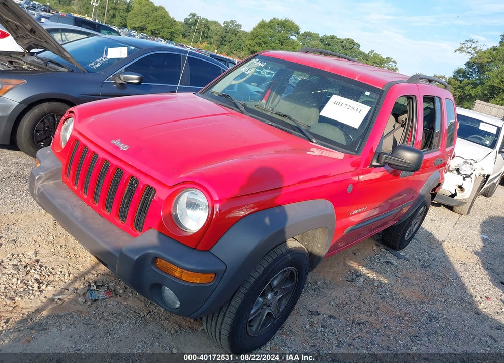 2004 JEEP LIBERTY VIN: 1J4GL48K34W218059