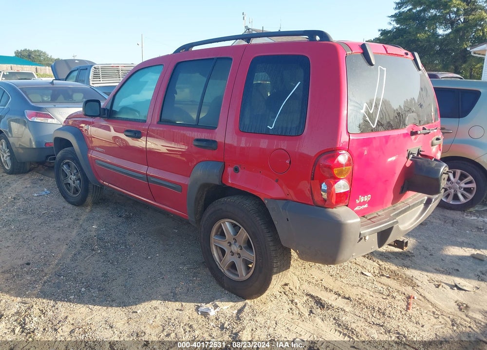 2004 JEEP LIBERTY VIN: 1J4GL48K34W218059