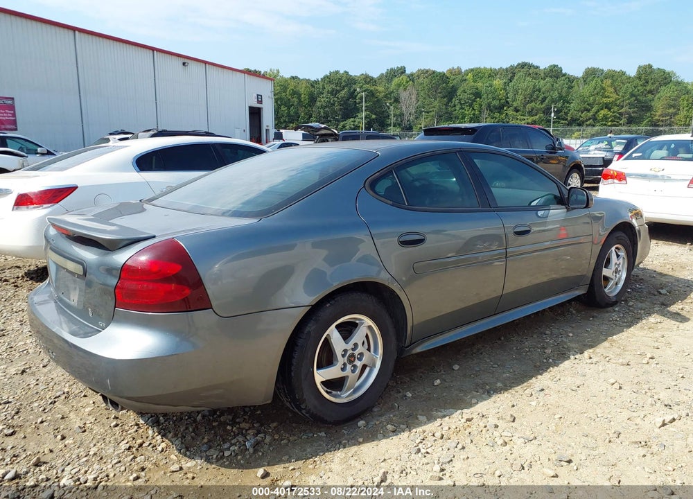 2004 PONTIAC GRAND PRIX GT1 VIN: 2G2WP522441340834