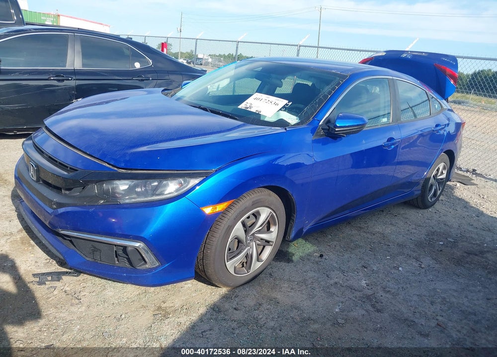 2020 HONDA CIVIC LX VIN: 19XFC2F64LE011295
