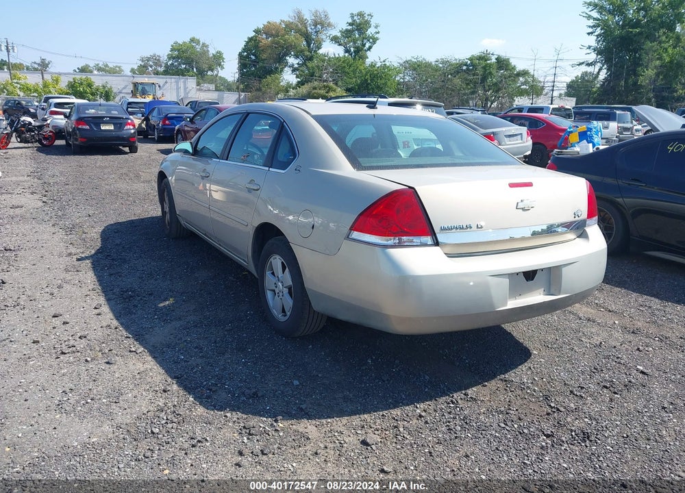 2008 CHEVROLET IMPALA LT VIN: 2G1WT58N081368816