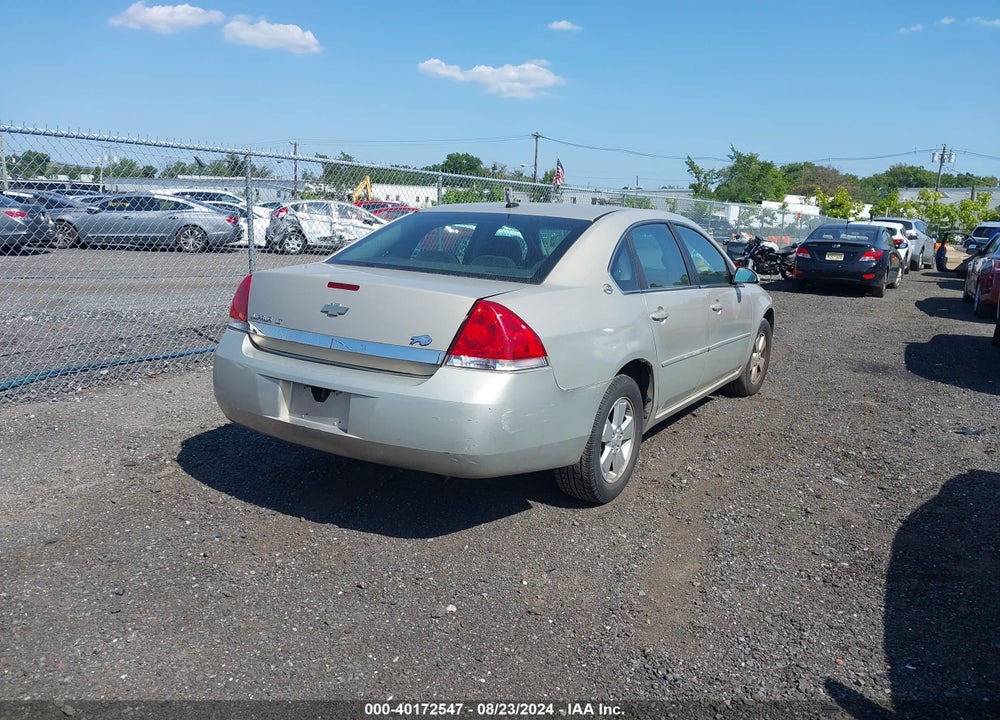 2008 CHEVROLET IMPALA LT VIN: 2G1WT58N081368816