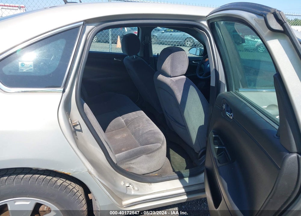 2008 CHEVROLET IMPALA LT VIN: 2G1WT58N081368816
