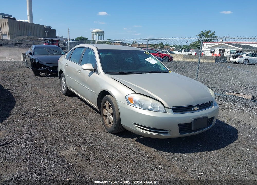 2008 CHEVROLET IMPALA LT VIN: 2G1WT58N081368816