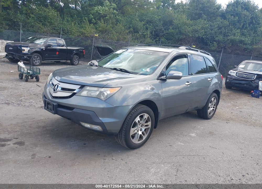 2008 ACURA MDX TECHNOLOGY PACKAGE VIN: 2HNYD28698H545868
