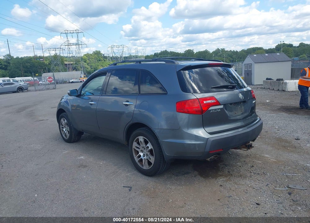 2008 ACURA MDX TECHNOLOGY PACKAGE VIN: 2HNYD28698H545868