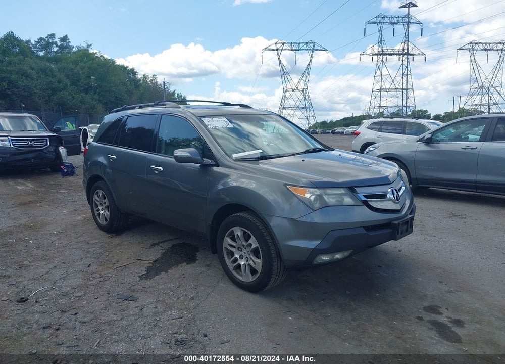 2008 ACURA MDX TECHNOLOGY PACKAGE VIN: 2HNYD28698H545868