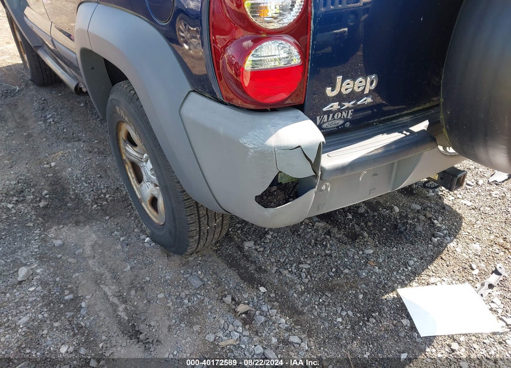 2005 JEEP LIBERTY SPORT VIN: 1J4GL48KX5W555877
