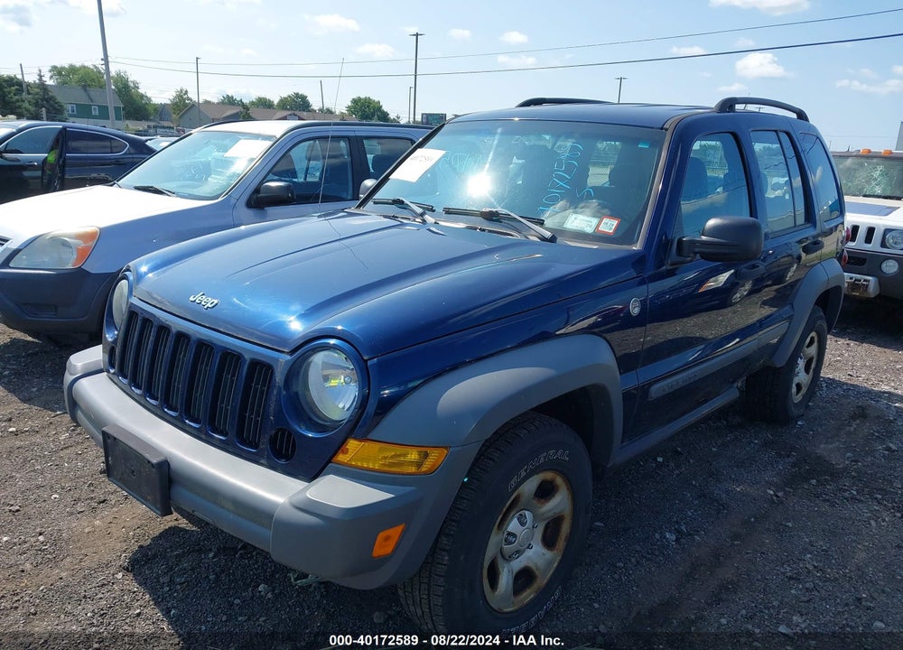 2005 JEEP LIBERTY SPORT VIN: 1J4GL48KX5W555877