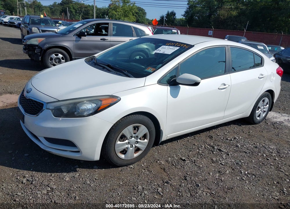 2014 KIA FORTE LX VIN: KNAFK4A62E5087146