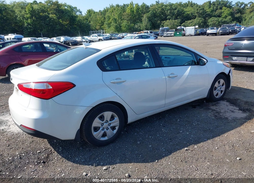 2014 KIA FORTE LX VIN: KNAFK4A62E5087146