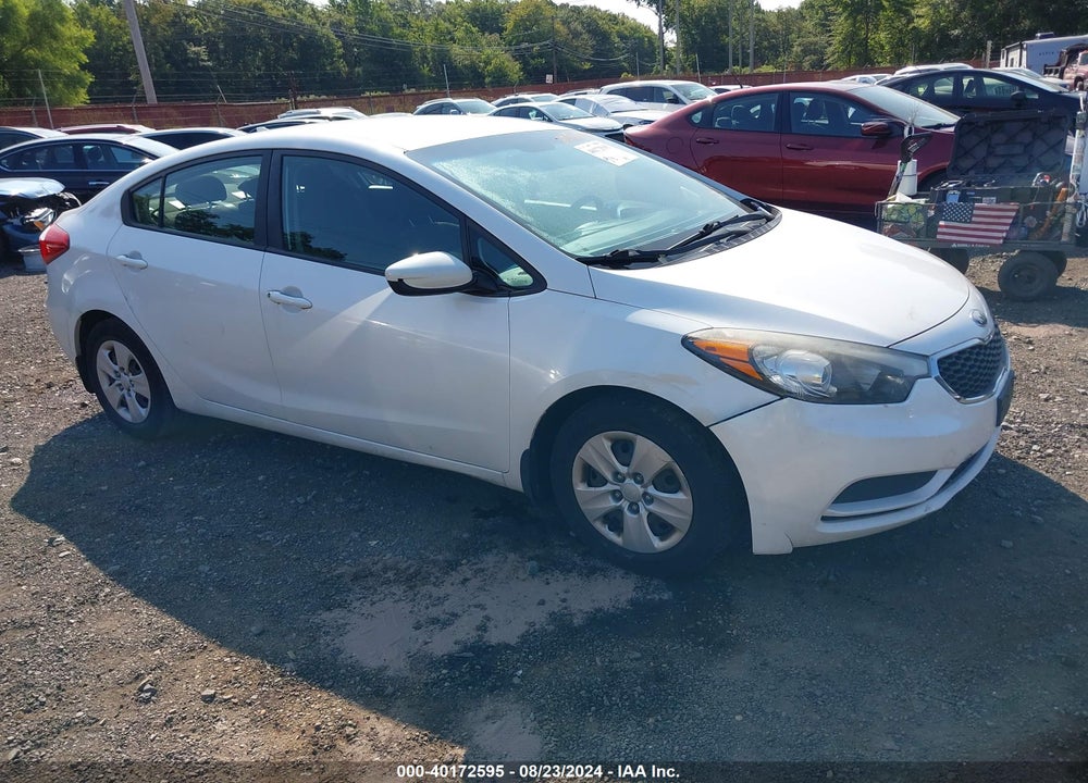 2014 KIA FORTE LX VIN: KNAFK4A62E5087146