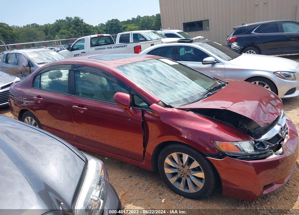 2009 HONDA CIVIC EX VIN: 19XFA16879E040221