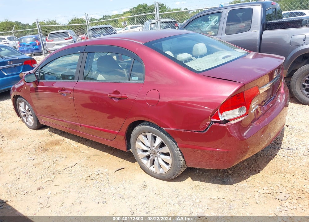 2009 HONDA CIVIC EX VIN: 19XFA16879E040221