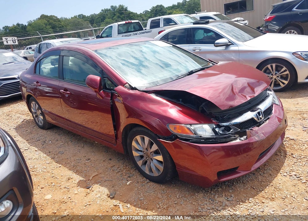 2009 HONDA CIVIC EX VIN: 19XFA16879E040221