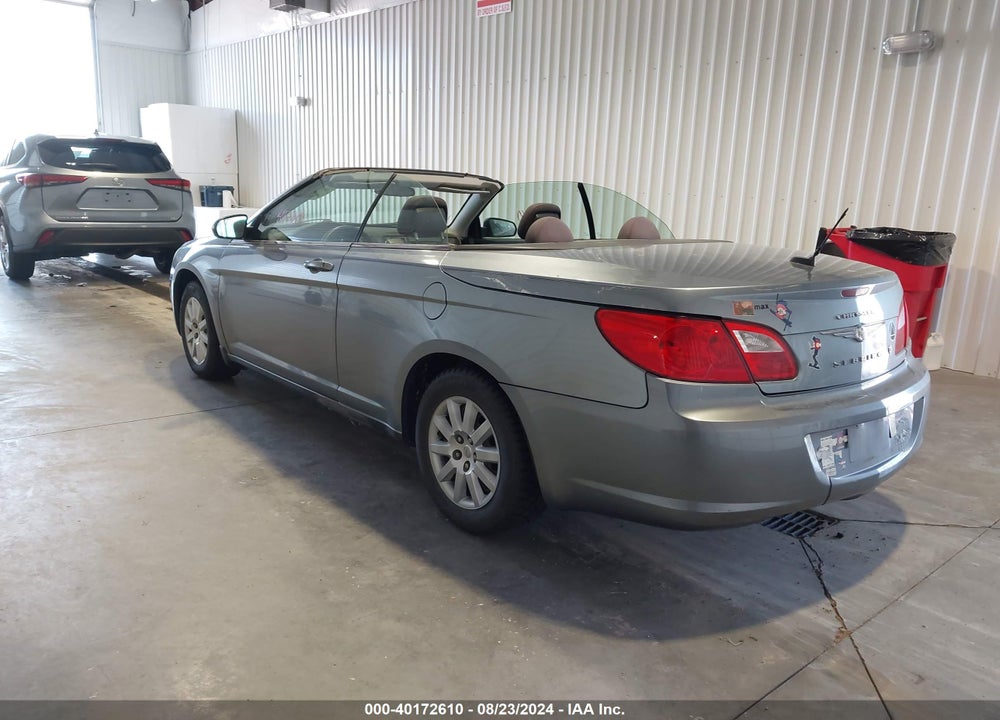 2010 CHRYSLER SEBRING LX VIN: 1C3BC4EB2AN139959