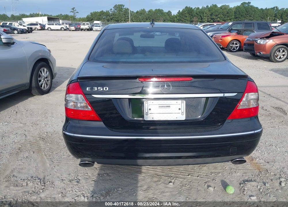 2009 MERCEDES-BENZ E 350 VIN: WDBUF56X39B425990