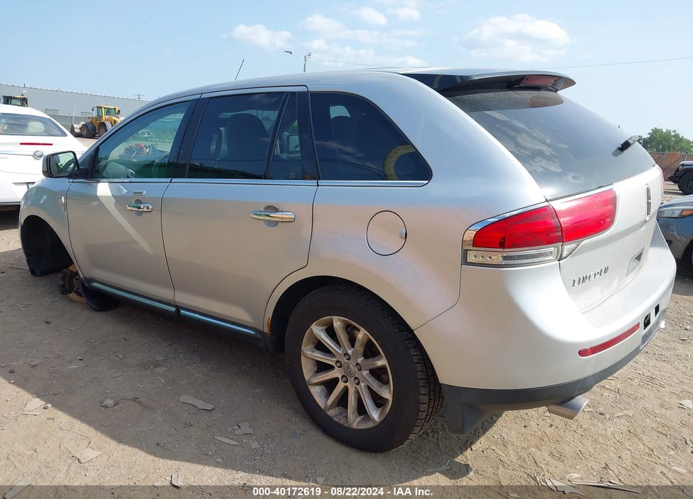 2011 LINCOLN MKX VIN: 2LMDJ8JK4BBJ12539