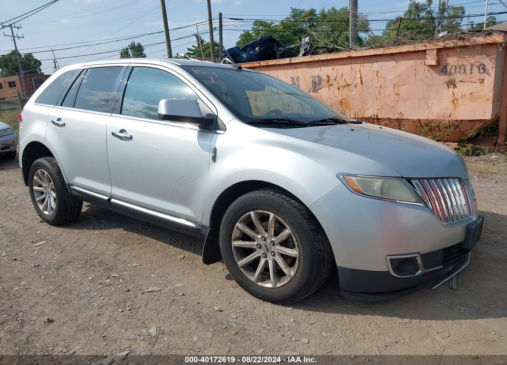 2011 LINCOLN MKX VIN: 2LMDJ8JK4BBJ12539