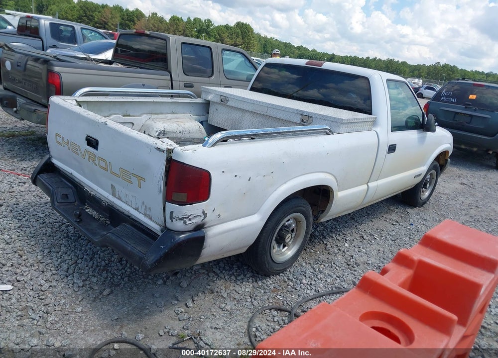 1995 CHEVROLET S TRUCK S10 VIN: 1GCCS1446S8160804