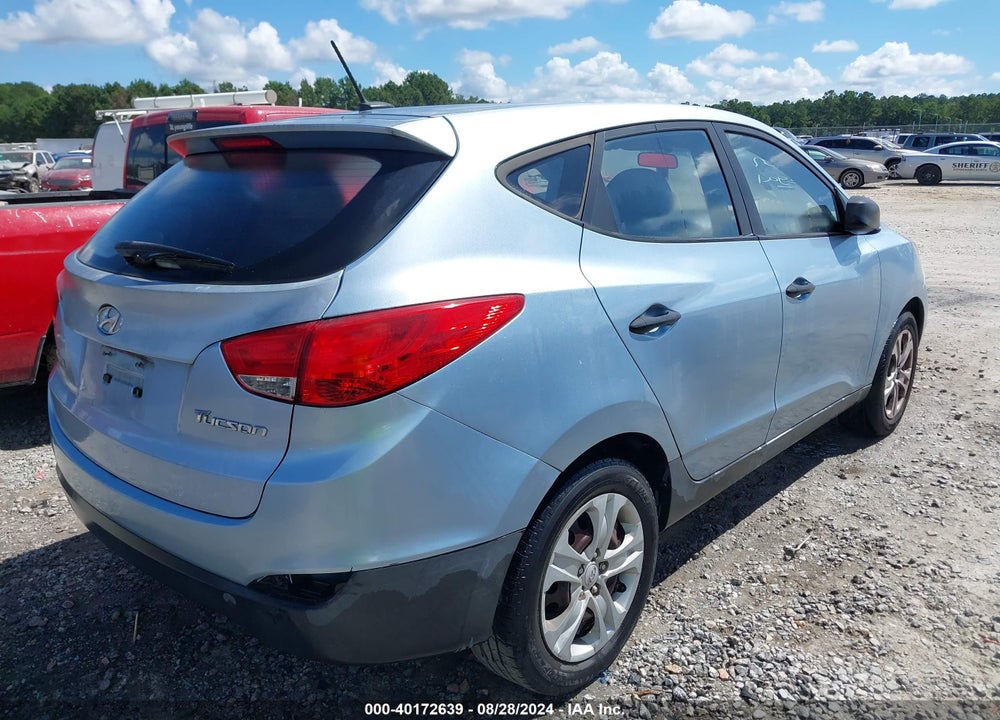 2010 HYUNDAI TUCSON GLS VIN: KM8JT3AC8AU078537