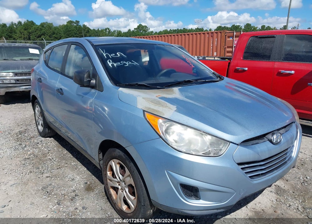 2010 HYUNDAI TUCSON GLS VIN: KM8JT3AC8AU078537