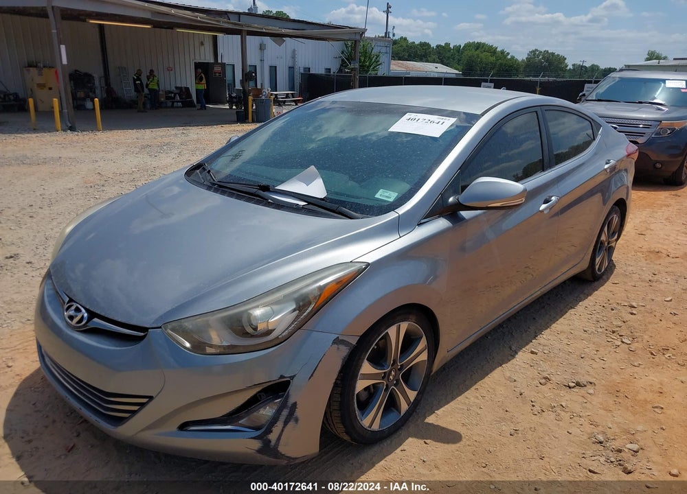 2016 HYUNDAI ELANTRA SPORT VIN: KMHDH4AH1GU485799