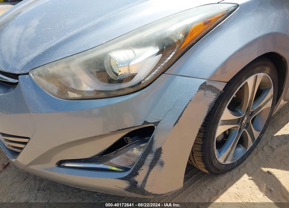 2016 HYUNDAI ELANTRA SPORT VIN: KMHDH4AH1GU485799
