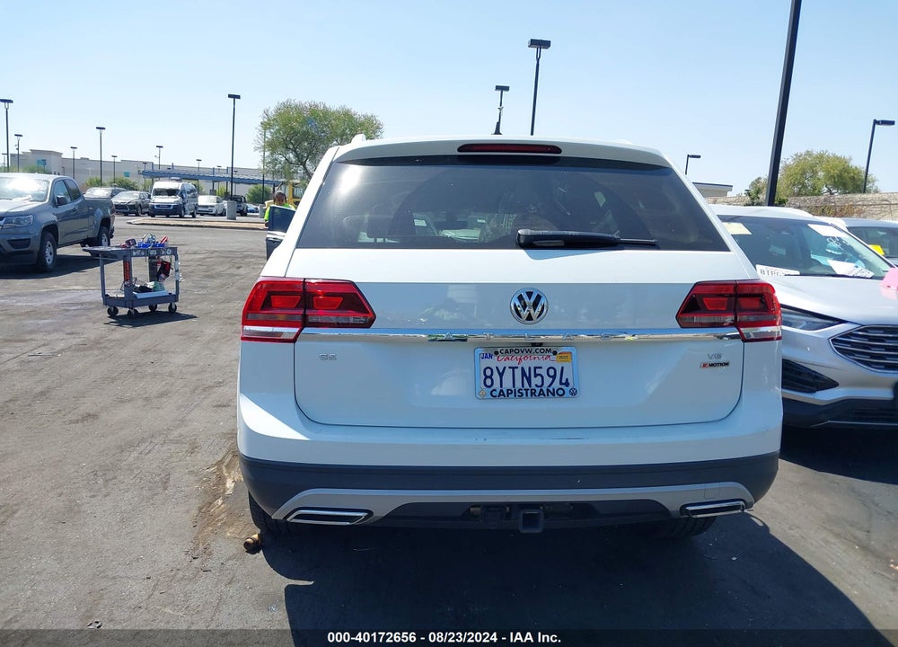 2019 VOLKSWAGEN ATLAS 3.6L V6 SE W/TECHNOLOGY VIN: 1V2UR2CA5KC571622