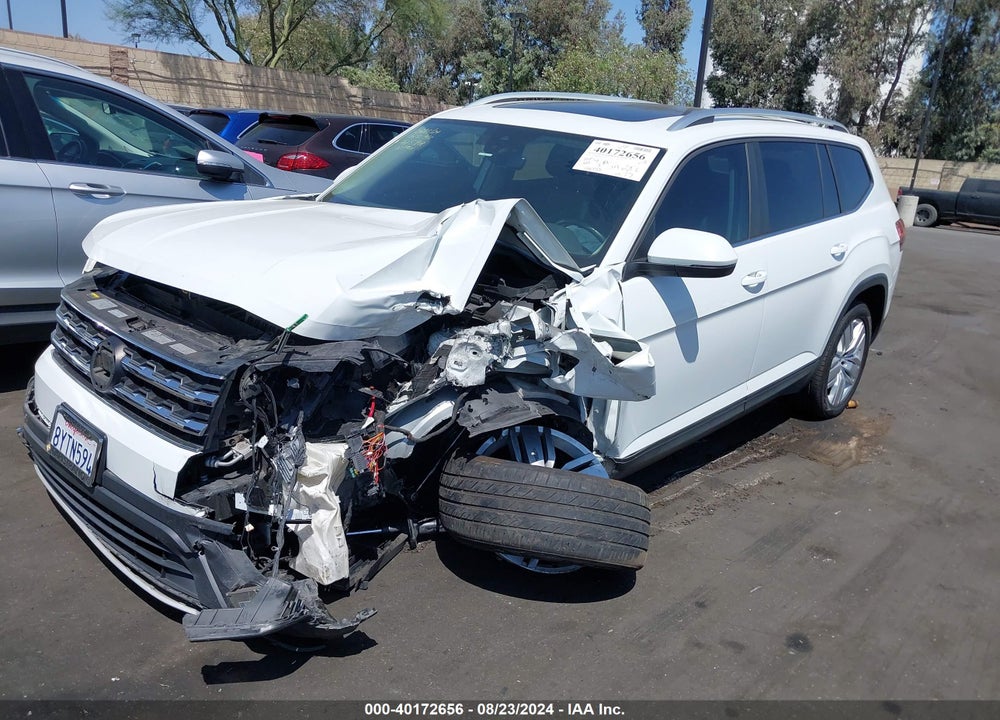 2019 VOLKSWAGEN ATLAS 3.6L V6 SE W/TECHNOLOGY VIN: 1V2UR2CA5KC571622