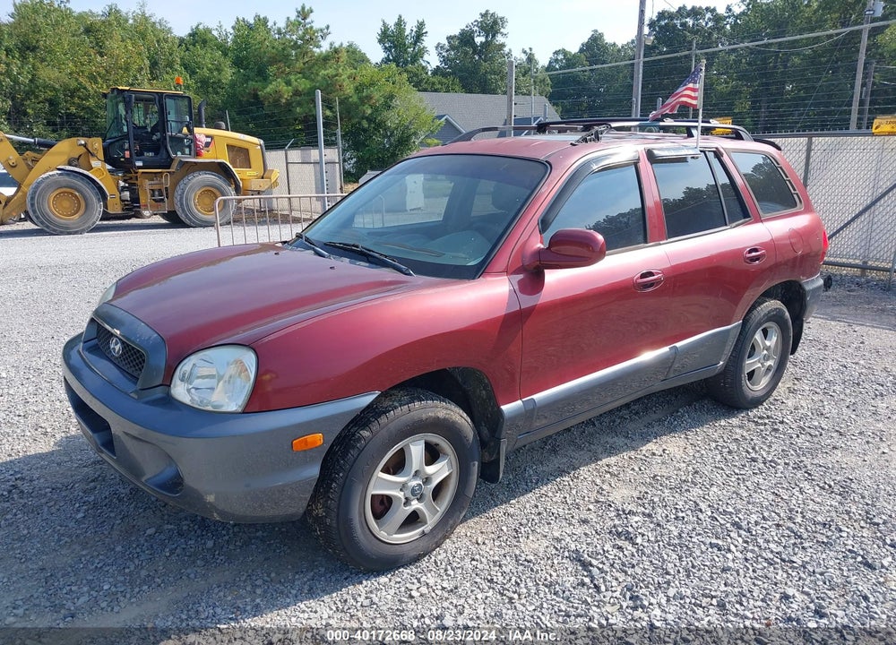 2003 HYUNDAI SANTA FE GLS/LX VIN: KM8SC13D13U408388