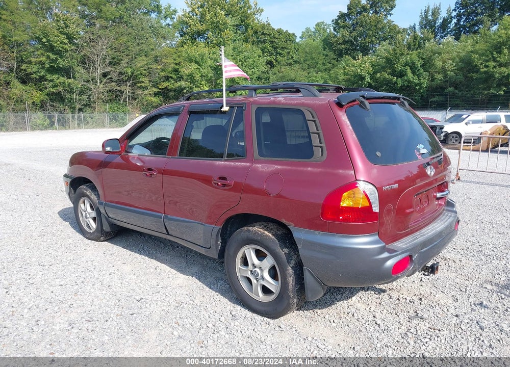 2003 HYUNDAI SANTA FE GLS/LX VIN: KM8SC13D13U408388