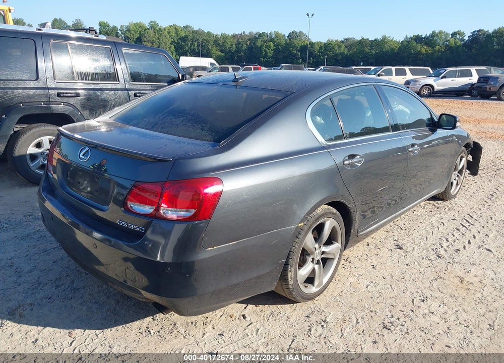 2011 LEXUS GS 350 VIN: JTHBE1KS6B0052166