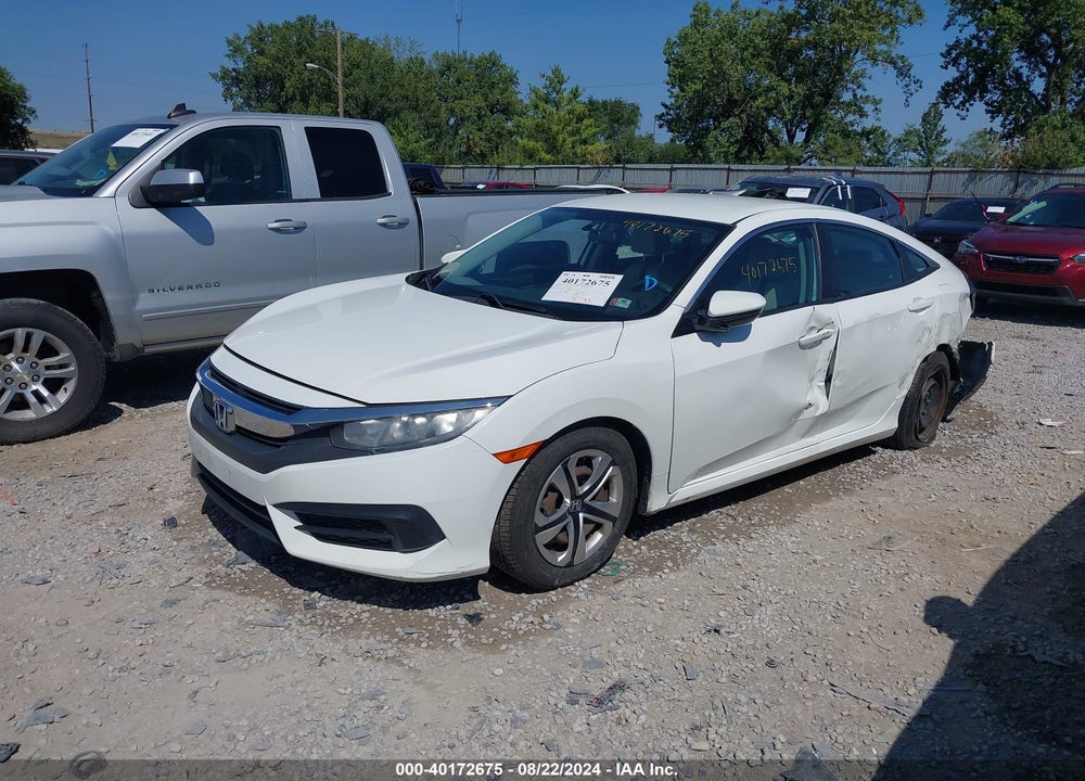 2016 HONDA CIVIC LX VIN: 2HGFC2F58GH518851