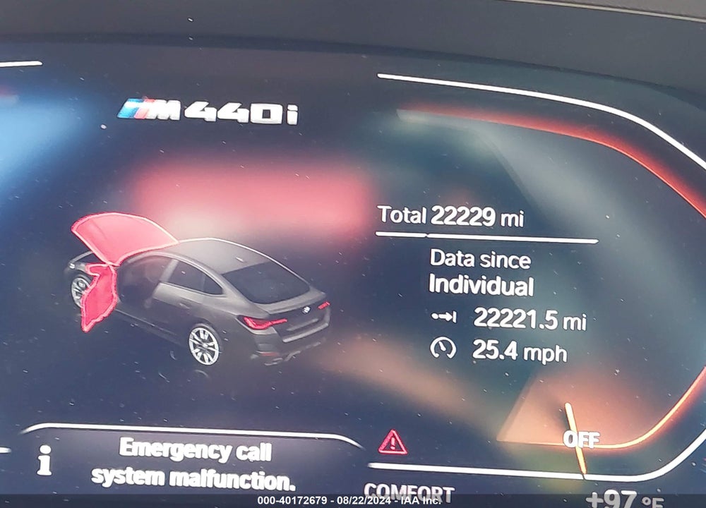 2023 BMW M440I GRAN COUPE VIN: WBA63AW01PFN75260
