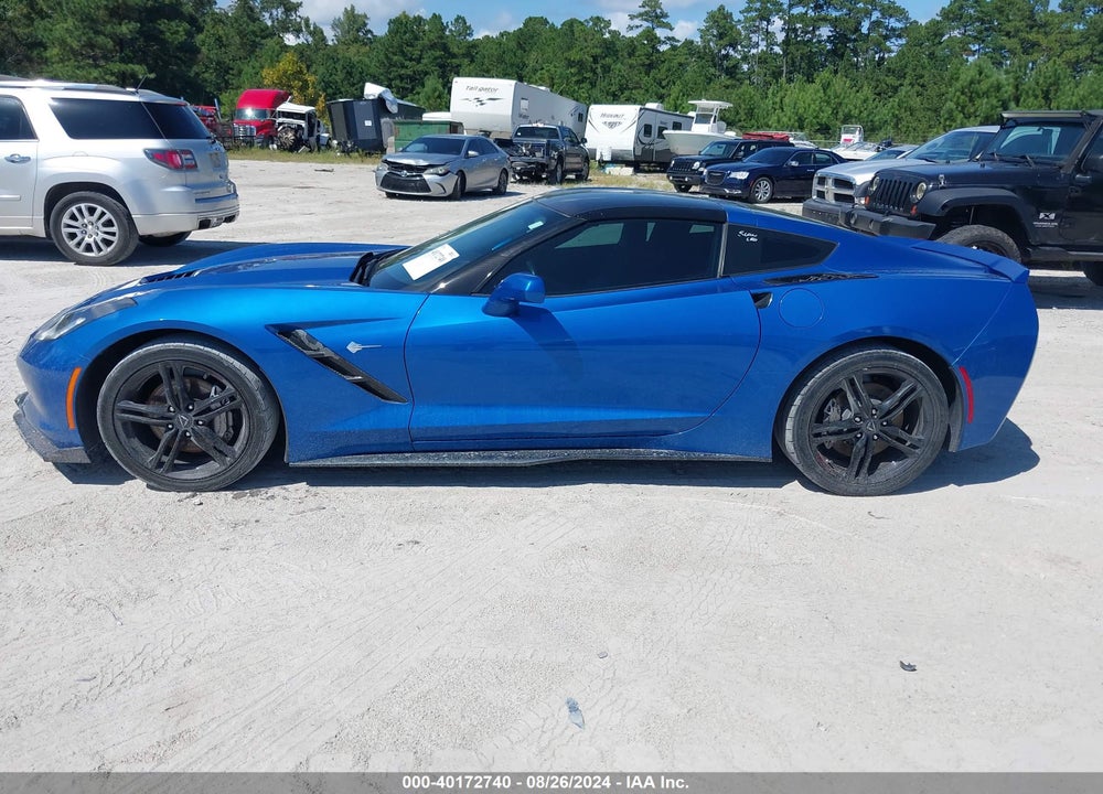 2016 CHEVROLET CORVETTE STINGRAY VIN: 1G1YB2D7XG5119700