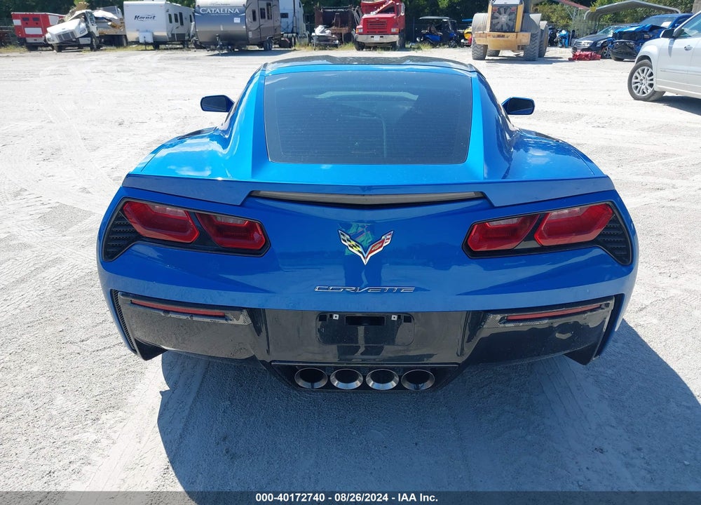 2016 CHEVROLET CORVETTE STINGRAY VIN: 1G1YB2D7XG5119700