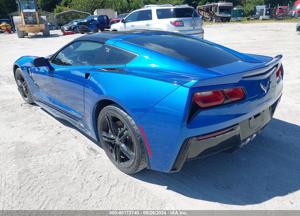 2016 CHEVROLET CORVETTE STINGRAY VIN: 1G1YB2D7XG5119700