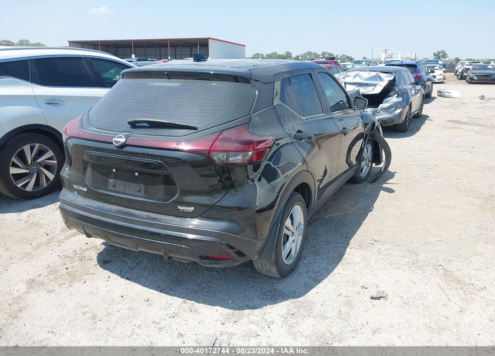 2022 NISSAN KICKS S XTRONIC CVT VIN: 3N1CP5BV8NL487198