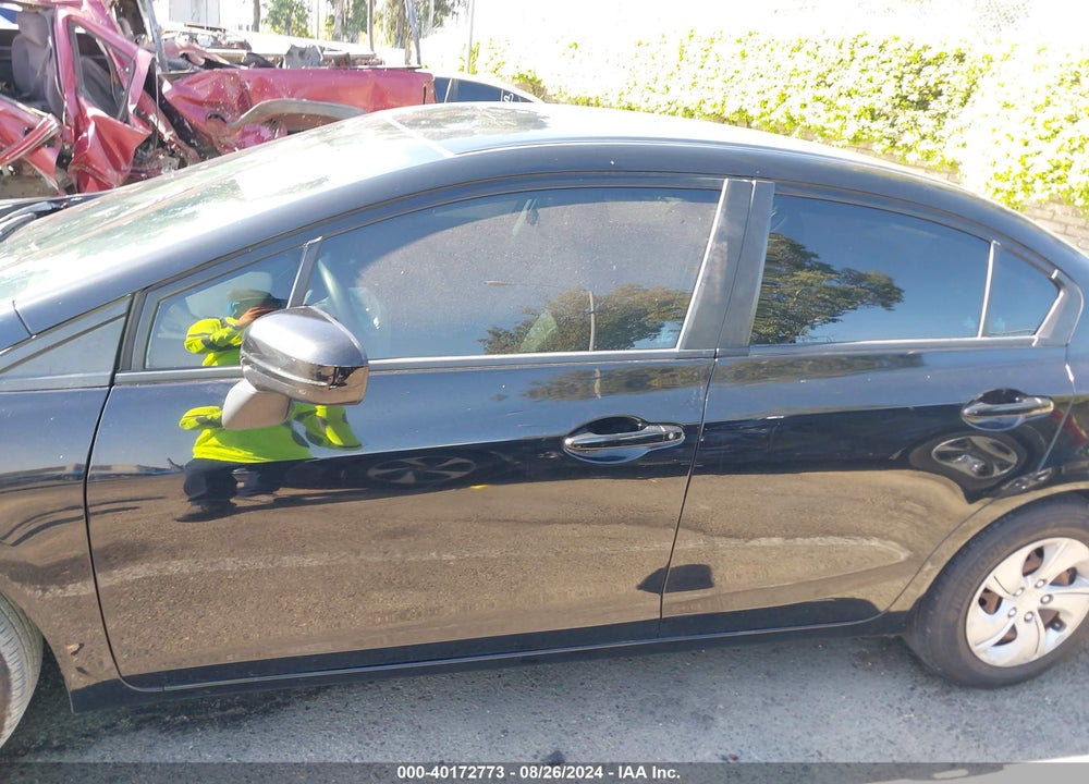 2015 HONDA CIVIC LX VIN: 19XFB2F55FE222004