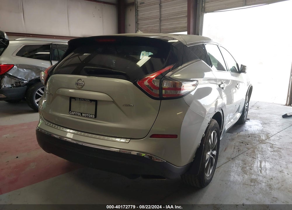 2015 NISSAN MURANO S VIN: 5N1AZ2MH9FN212263