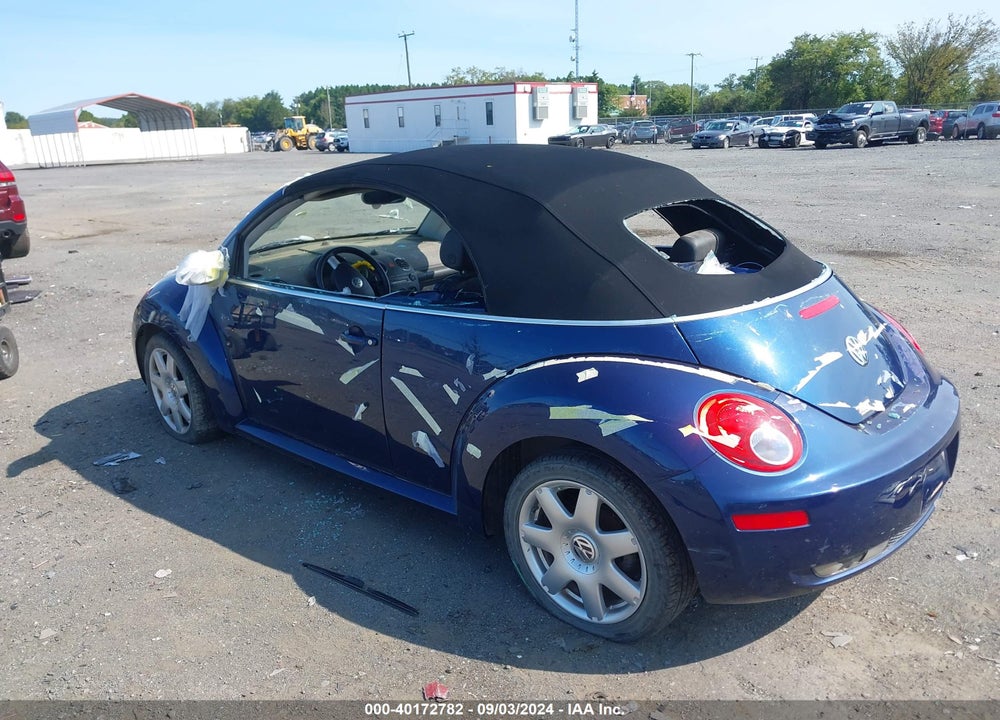 2006 VOLKSWAGEN NEW BEETLE 2.5 VIN: 3VWSF31Y86M320456