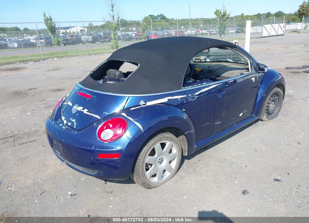 2006 VOLKSWAGEN NEW BEETLE 2.5 VIN: 3VWSF31Y86M320456