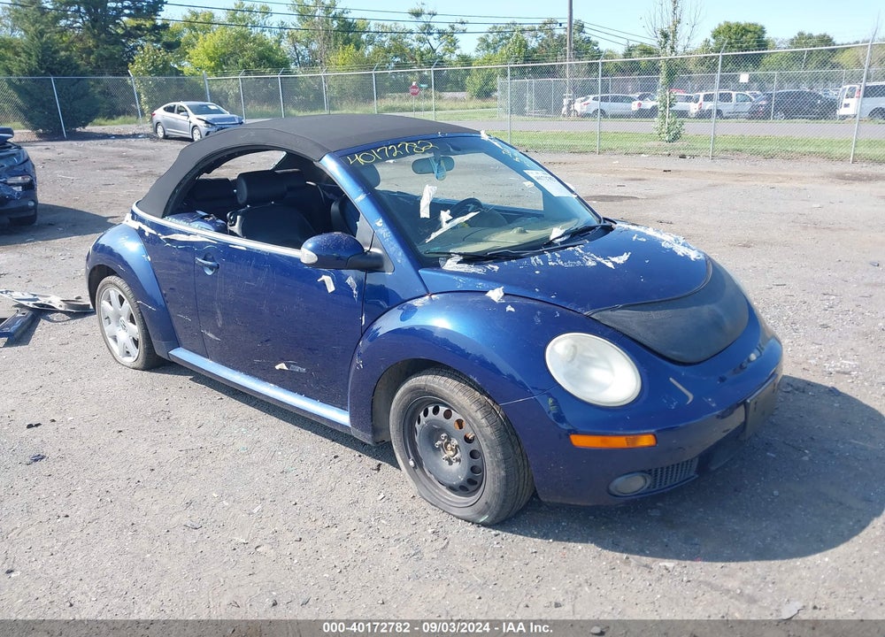 2006 VOLKSWAGEN NEW BEETLE 2.5 VIN: 3VWSF31Y86M320456