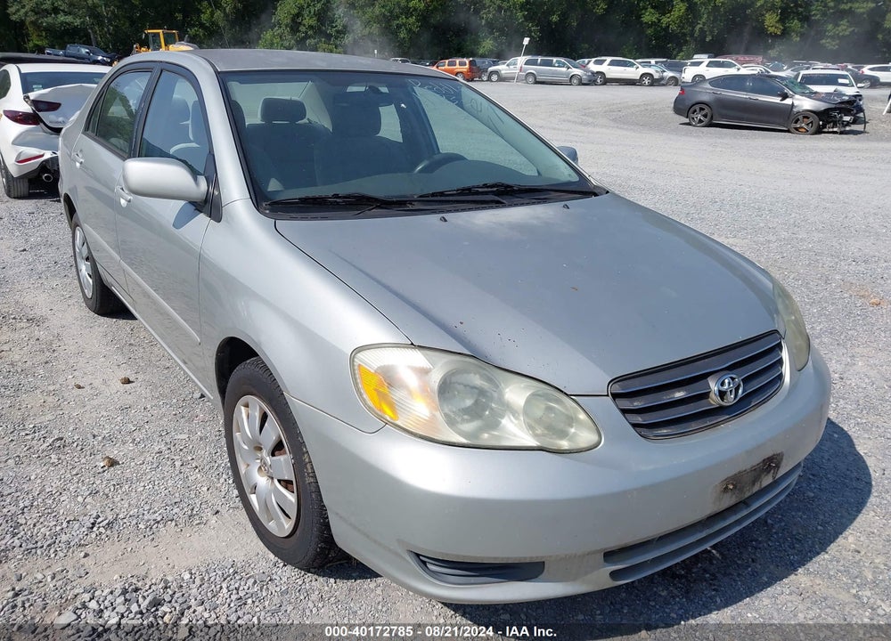 2003 TOYOTA COROLLA LE VIN: 1NXBR32E83Z035807