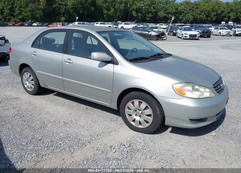 2003 TOYOTA COROLLA LE VIN: 1NXBR32E83Z035807