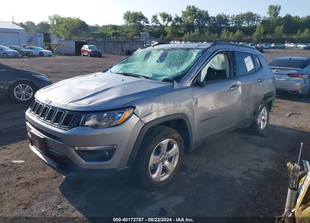 2019 JEEP COMPASS LATITUDE 4X4 VIN: 3C4NJDBB4KT735174
